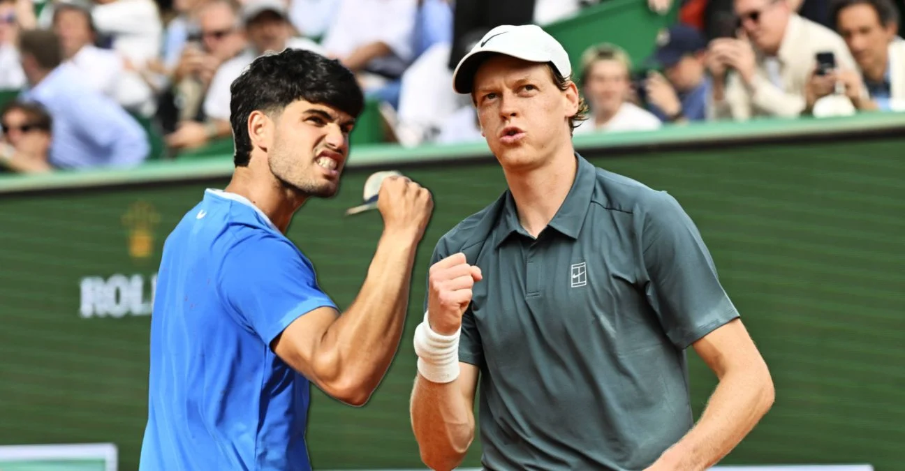Carlos Alcaraz and Jannik Sinner, Monte-Carlo 2026