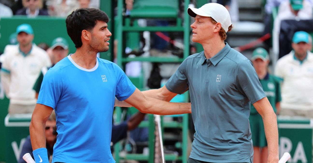 Carlos Alcaraz and Jannik Sinner, Monte-Carlo 2026