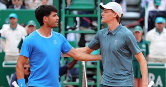Carlos Alcaraz and Jannik Sinner, Monte-Carlo 2026