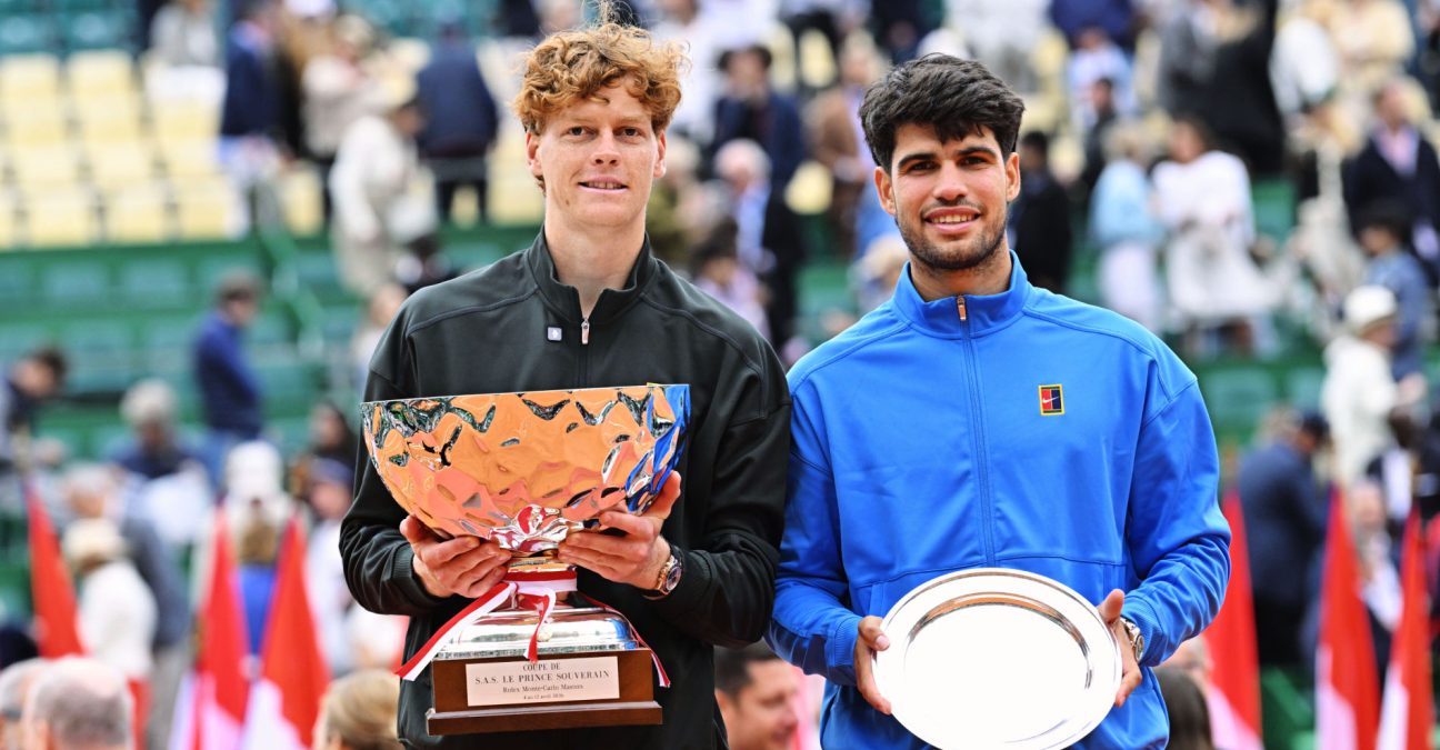 Jannik Sinner and Carlos Alcareaz, Monte-Carlo 2026