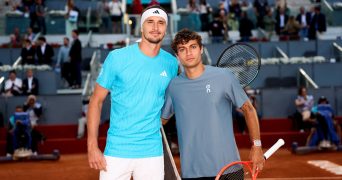 Alexander Zverev and Flavio Cobolli, Madrid 2026
