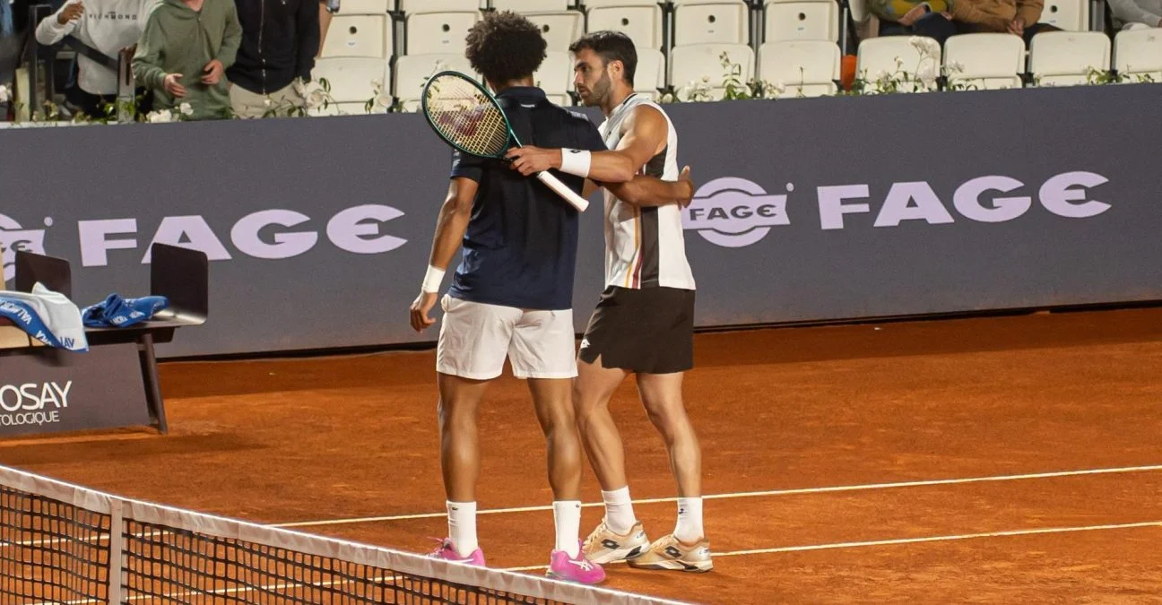 Arthur Fils and Arturo Pellegrino | © Tennis Majors