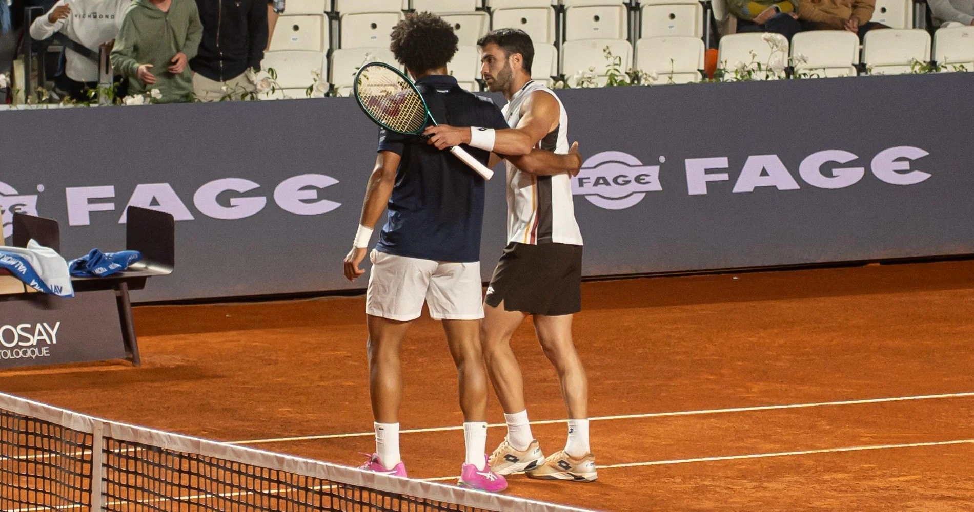 Arthur Fils and Arturo Pellegrino | © Tennis Majors