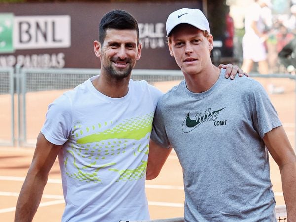 Novak Djokovic and Jannik Sinner, Rome 2023