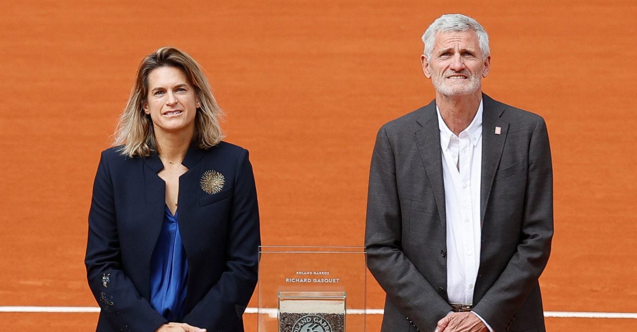 Amélie Mauremo et Gilles Moretton, Roland-Garros 2026
