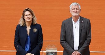 Amélie Mauremo et Gilles Moretton, Roland-Garros 2026