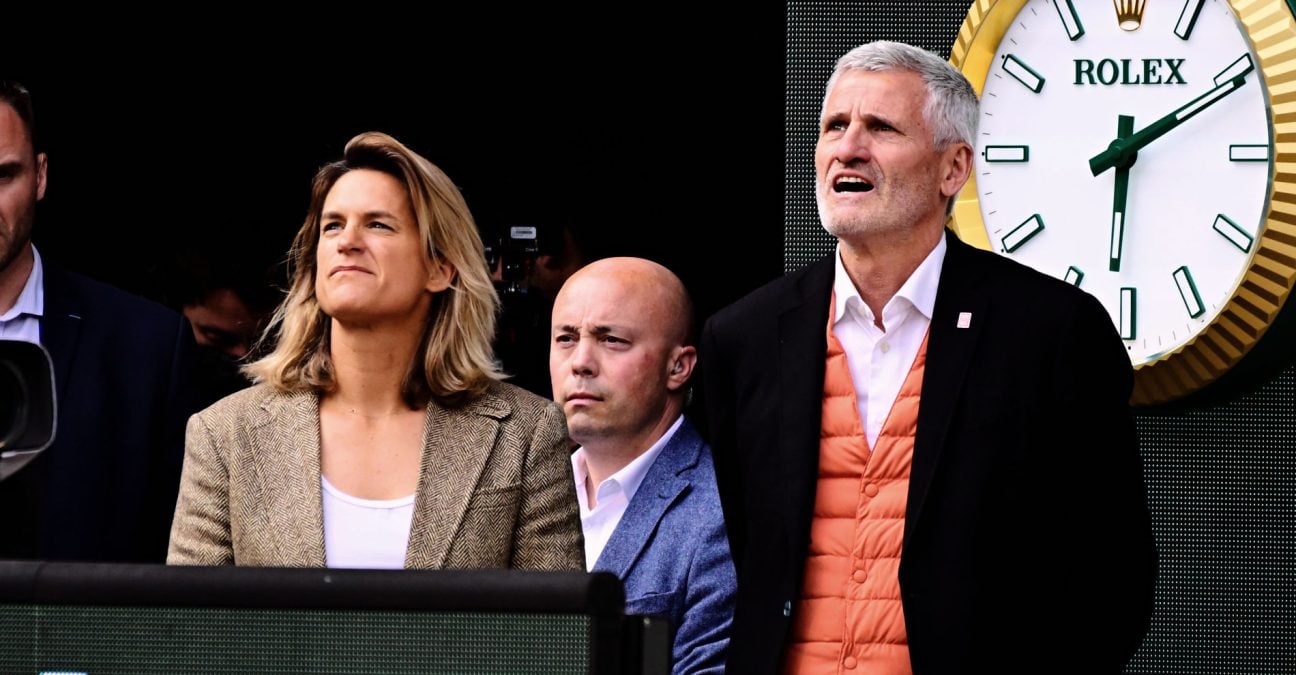 Amélie Mauresmo and Gilles Moretton, 2026