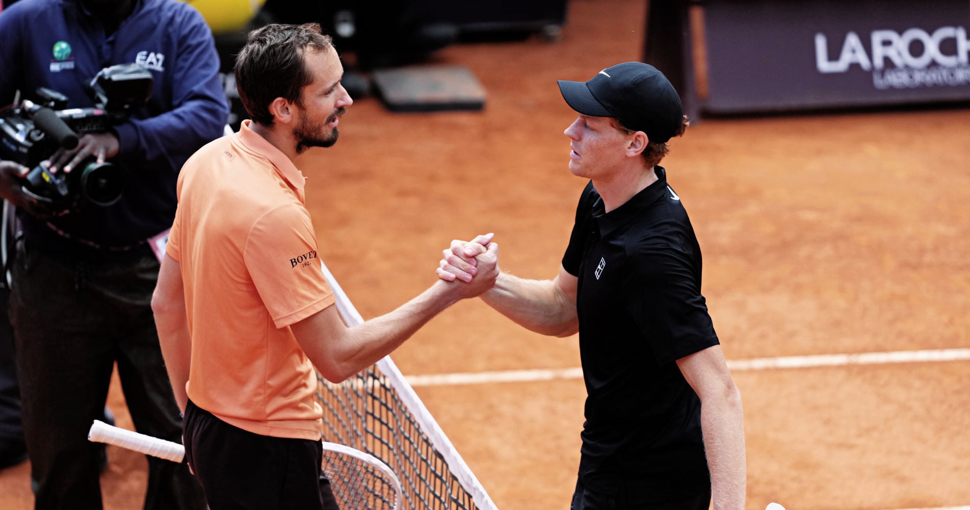 Daniil Medvedev and Jannik Sinner, Rome 2026