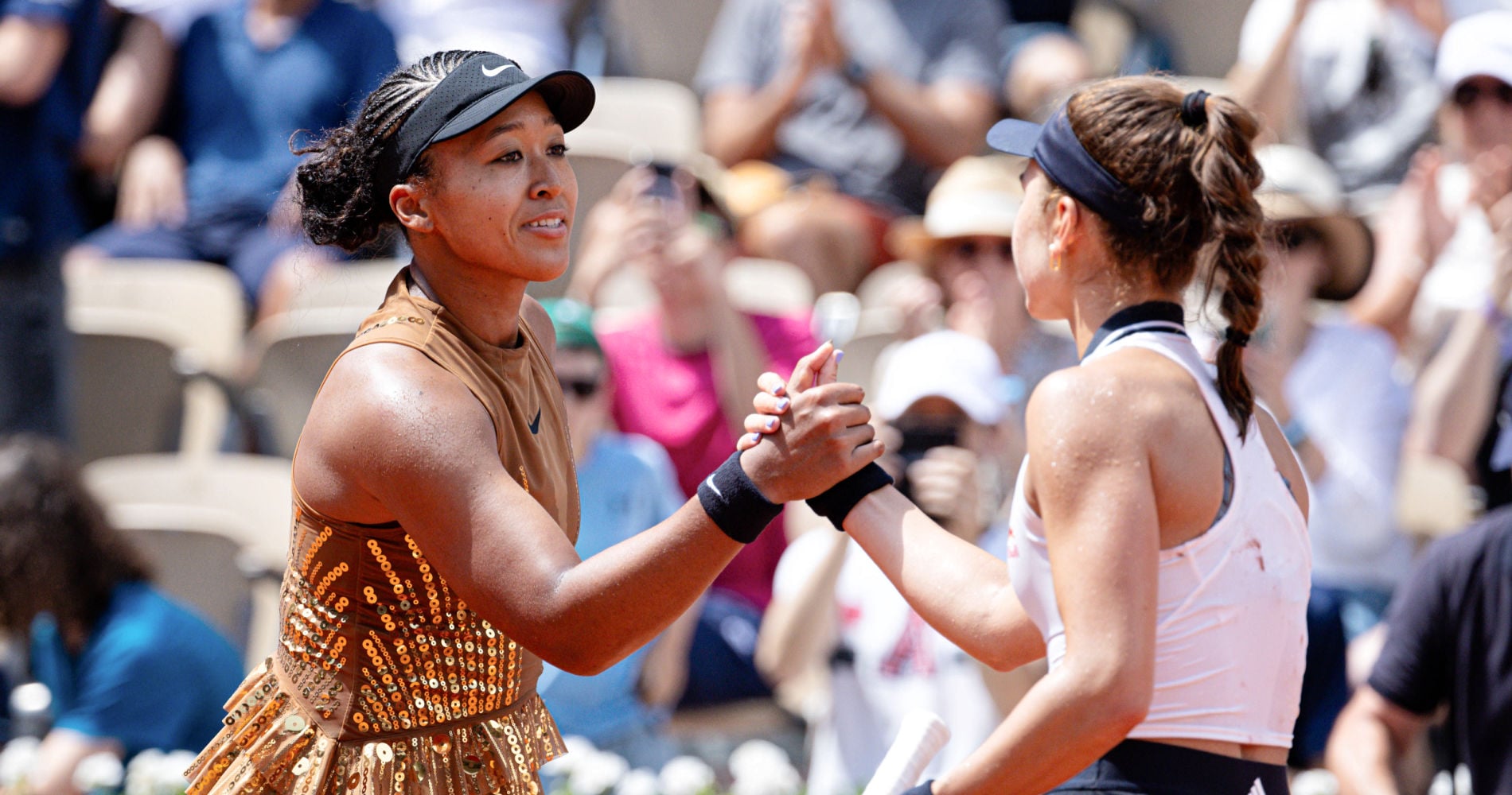 Naomi Osaka et Iva Jovic, Roland-Garros 2026