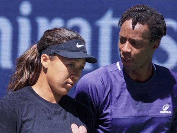 Naomi Osaka and Gael Monfils, US Open 2025