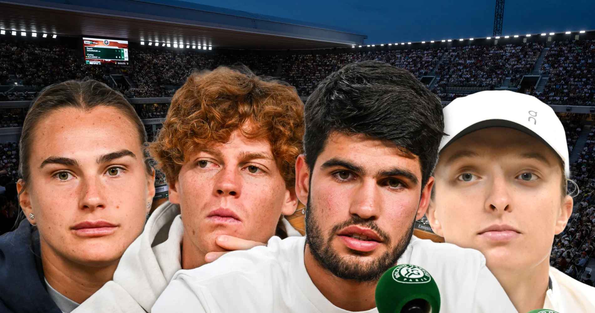 Sabalenka, Sinner, Alcaraz and Swiatek are among the players demanding more from Roland Garros.