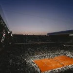 Roland-Garros, court Philippe-Chatrier, night session