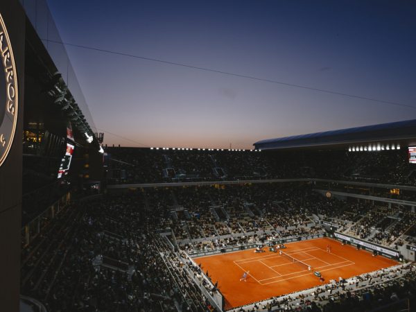 Roland-Garros, court Philippe-Chatrier, night session