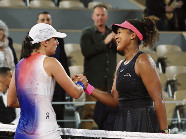 Iga Swiatek and Naomi Osaka, Roland-Garros 2024
