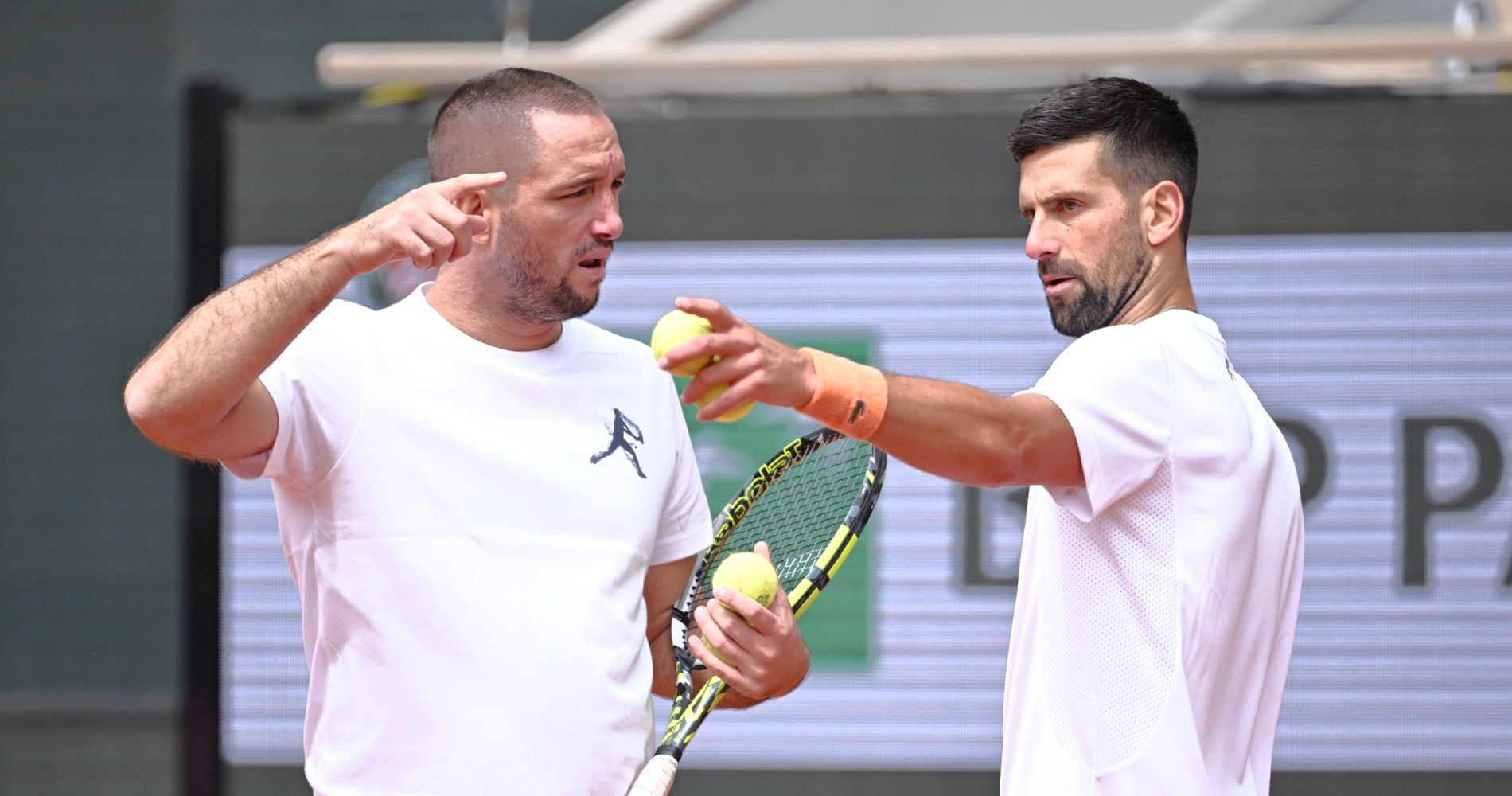 Victor Troicki and Novak Djokovic, Roland-Garros 2026