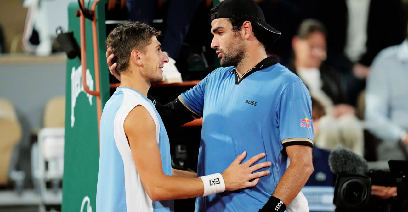 Matteo Arnaldi and Matteo Berrettini, Roland-Garros 2026