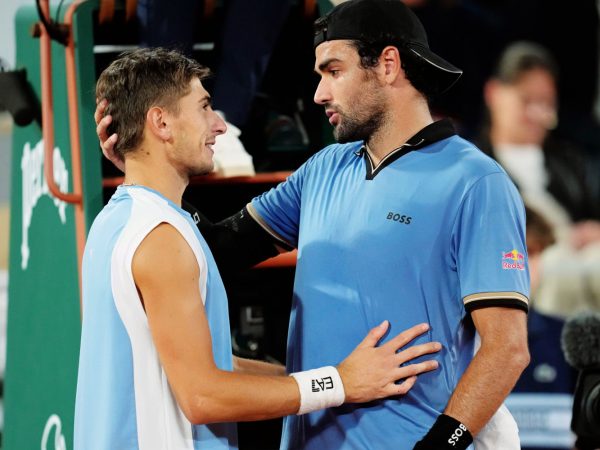 Matteo Arnaldi and Matteo Berrettini, Roland-Garros 2026