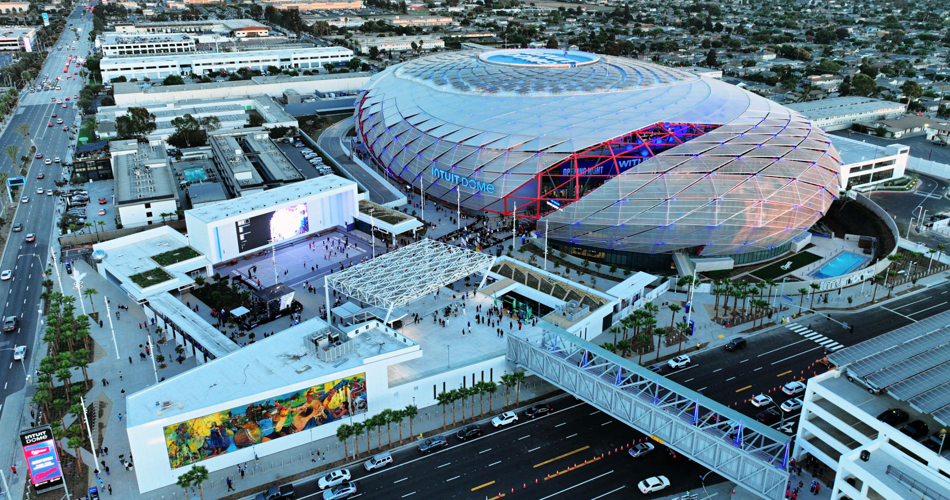 Intuit Dome, in Inglewood, California | © Laver Cup