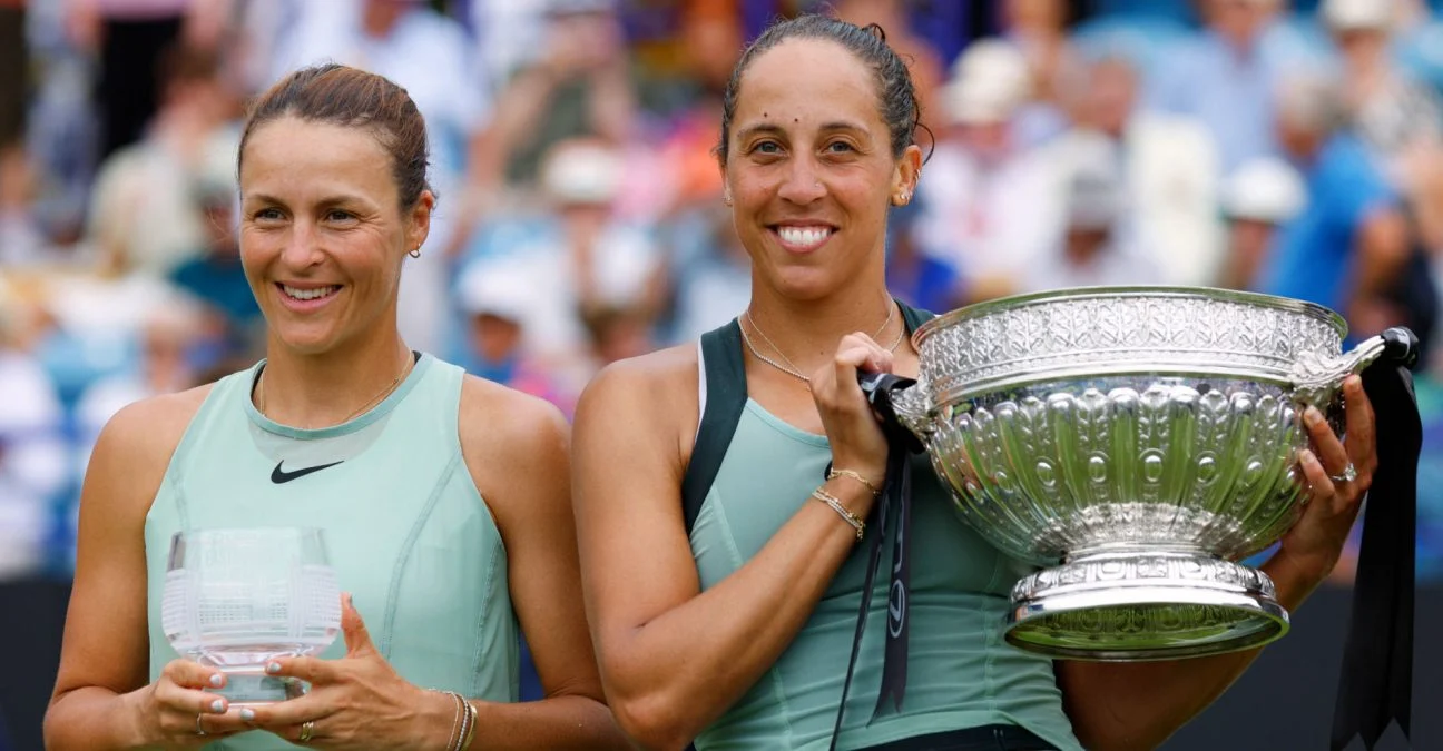 Tatjana Maria and Madison Keys, Eastbourne 2026