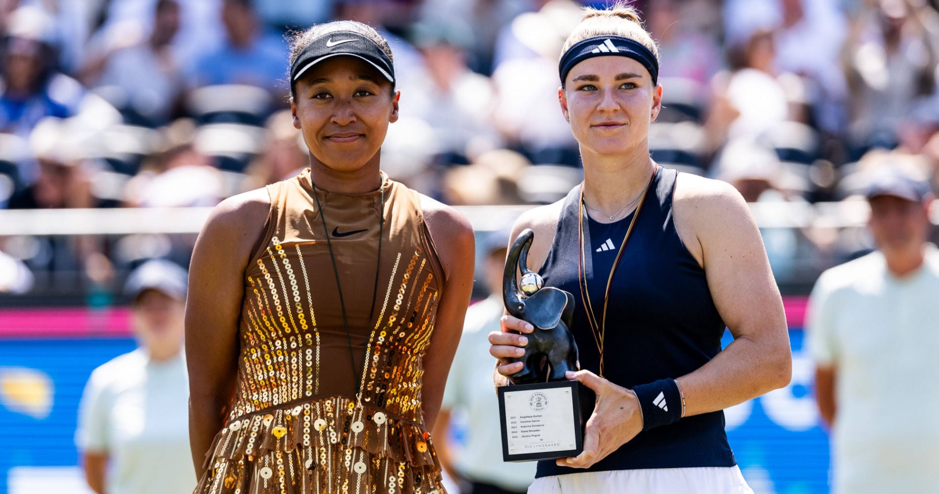 Naomi Osaka and Karolina Muchova, Bad Homburg 2026