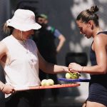 Sandra Zaniewska and Marta Kostyuk | © Owen Reynoldson