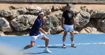 Stefanos Tsitsipas and Patrick Mouratoglou, 2026