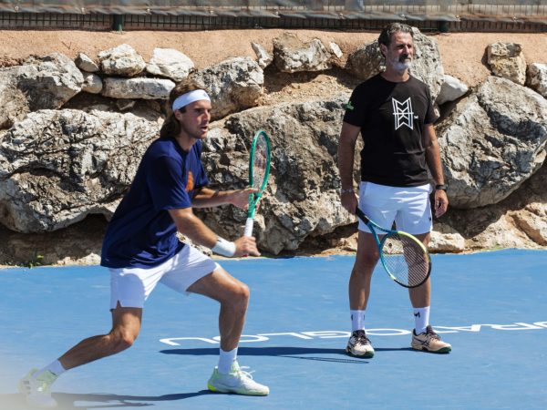Stefanos Tsitsipas and Patrick Mouratoglou, 2026