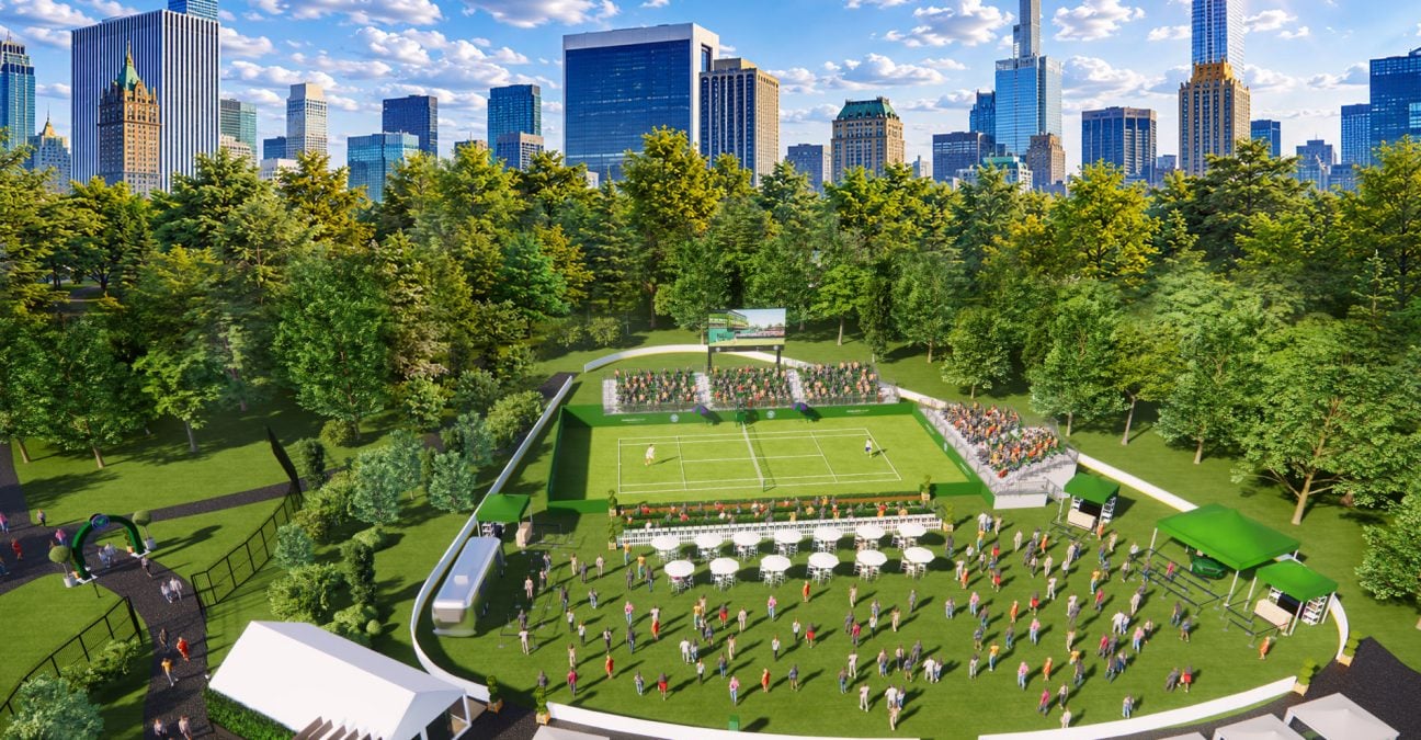 Wimbledon at Central Park, New York
