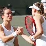 Loïs Boisson and Elena Rybakina, Wimbledon 2026