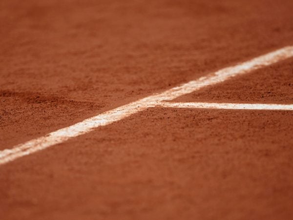 Clay court tennis