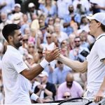 Novak Djokovic and Jannik Sinner, Wimbledon 2026