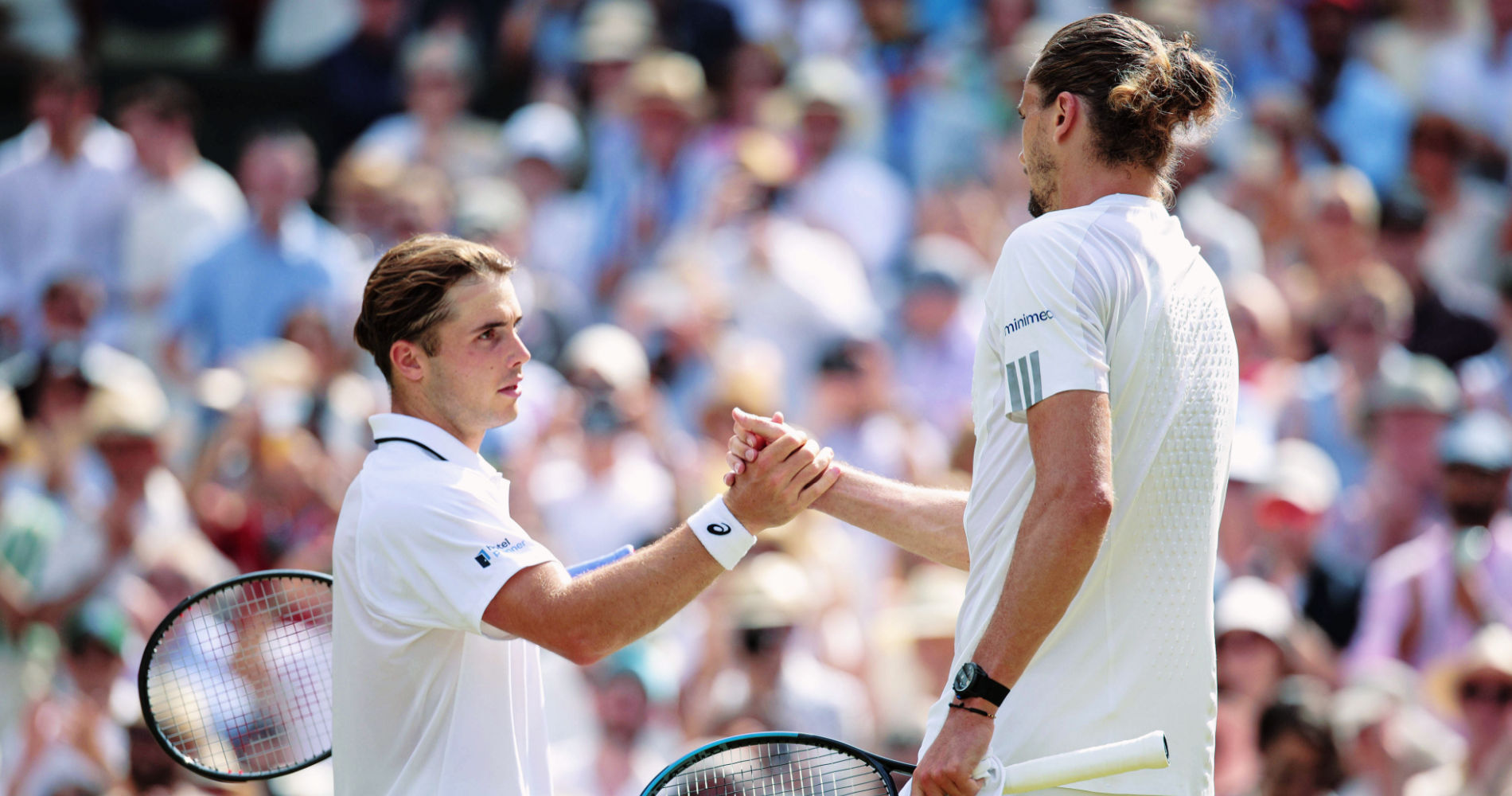 Arthur Fery and Alexander Zverev, Wimbledon 2026