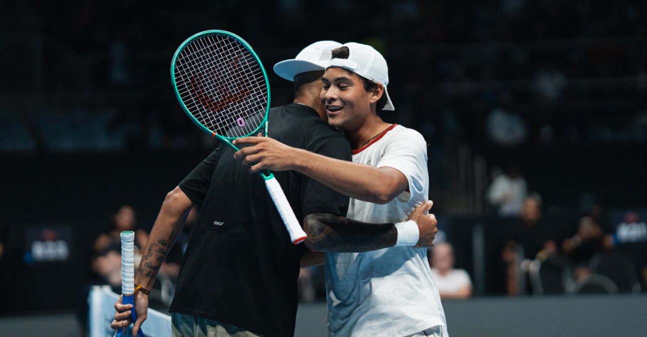 Guto Miguel and Nick Kyrgios, UTS Rio