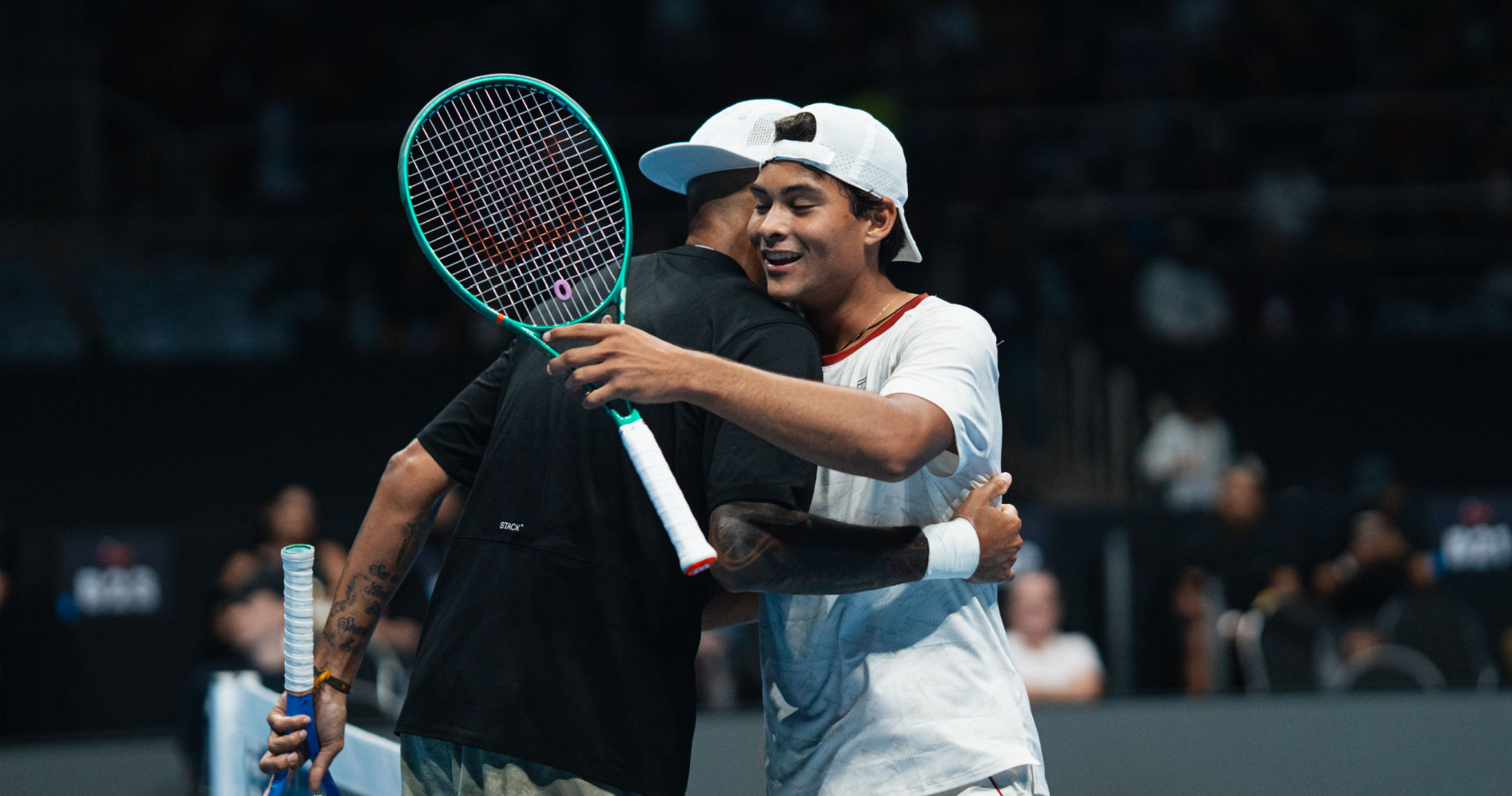 Guto Miguel and Nick Kyrgios, UTS Rio