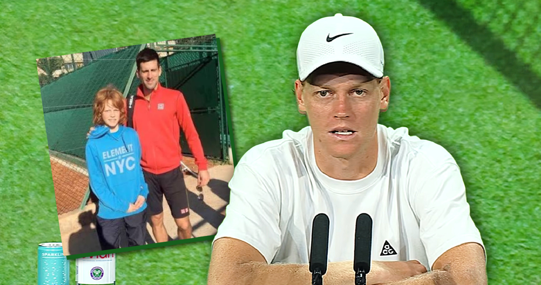 Jannik Sinner and Novak Djokovic, 2026