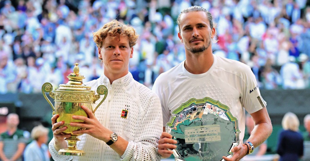 Jannik Sinner and Alexander Zverev, Wimbledon 2026