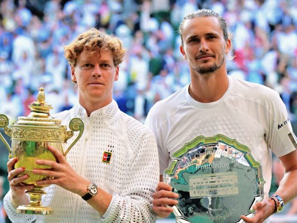 Jannik Sinner and Alexander Zverev, Wimbledon 2026