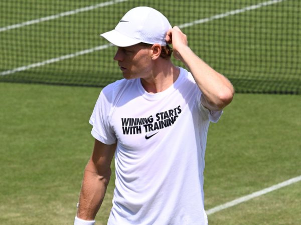 Jannik Sinner, Wimbledon 2026 practice