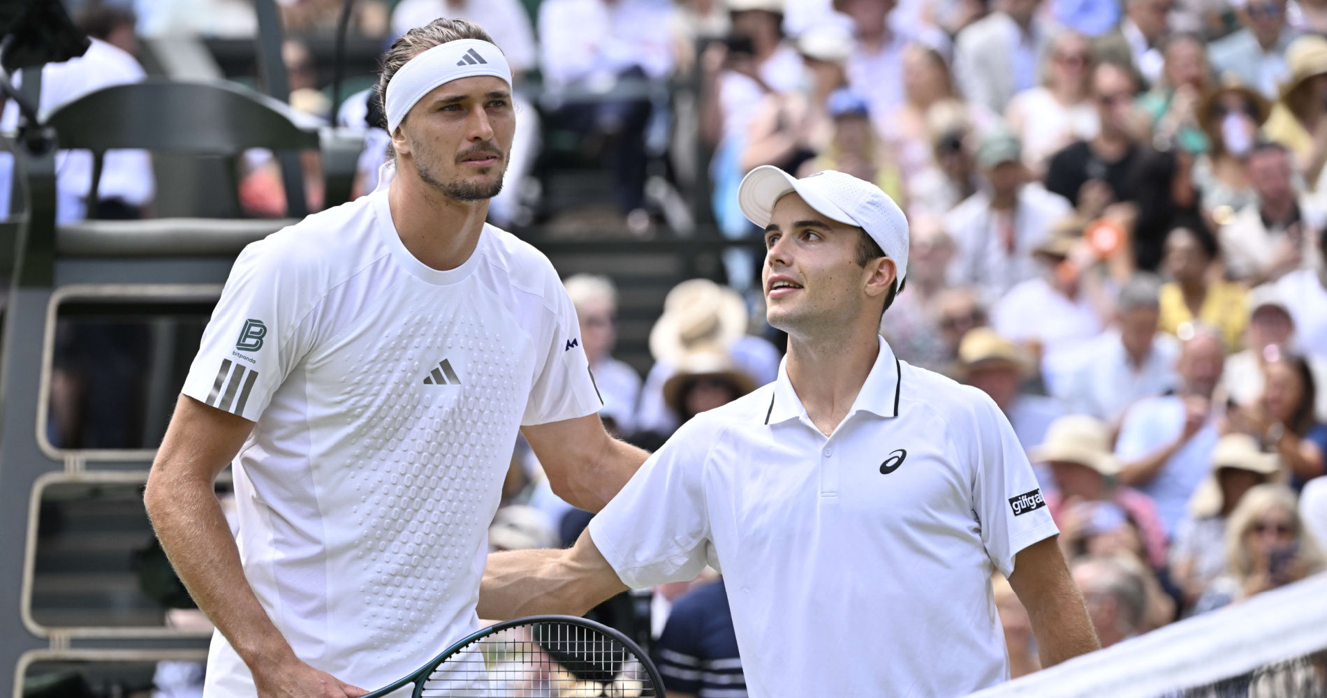 Alexander Zverev and Arthur Fery, Wimbledon 2026