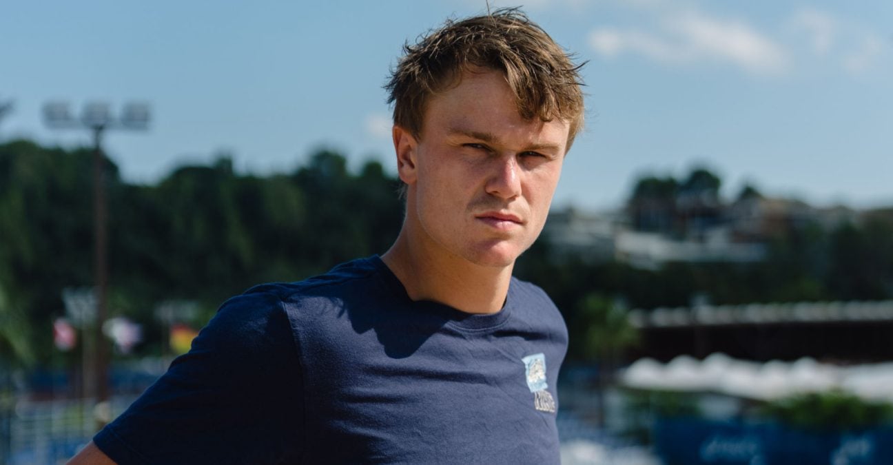 Holger Rune, portrait, 2026