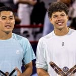 Brandon Nakashima ans Ben Shelton, Montreal 2026 | © Yannick Legare/ZUMA/SIPA