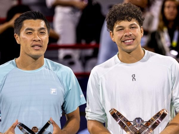 Brandon Nakashima ans Ben Shelton, Montreal 2026 | © Yannick Legare/ZUMA/SIPA