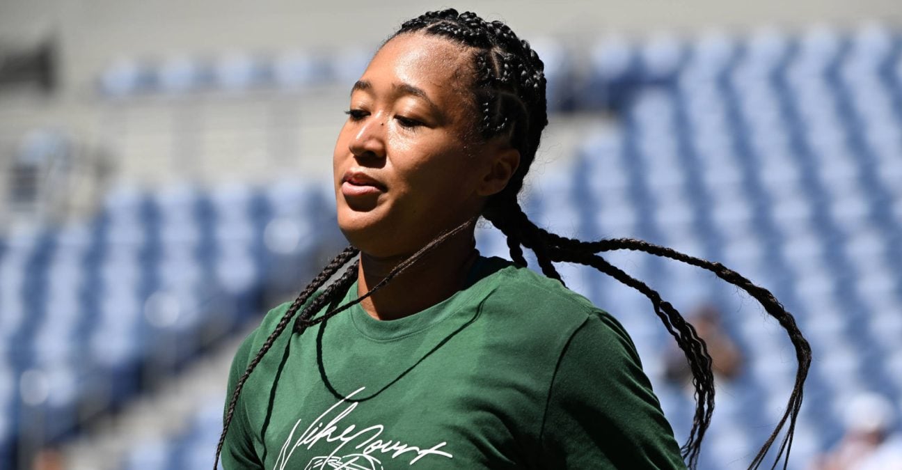 Naomi Osaka, US Open 2026 practice