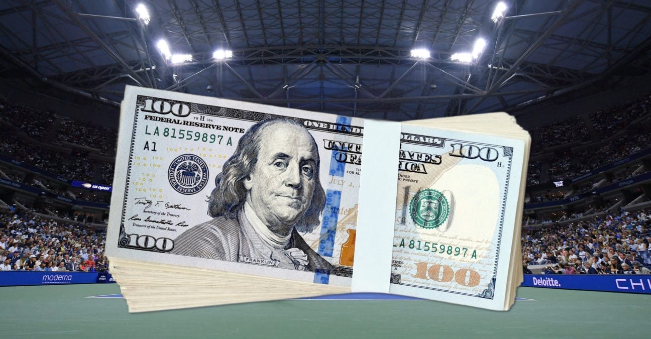 US Open 2026, prize money