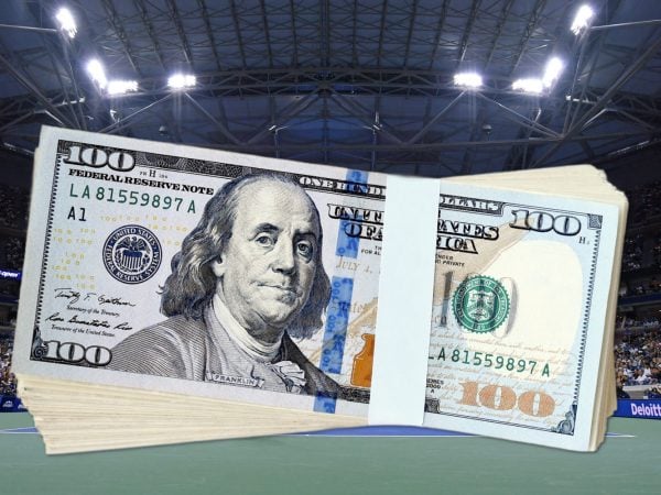 US Open 2026, prize money