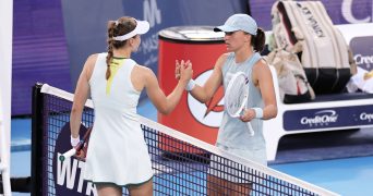Elena Rybakina and Iga Swiatek, Cincinnati 2026