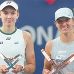 Elena Rybakina and Iga Swiatek, Toronto 2026