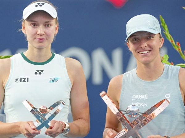 Elena Rybakina and Iga Swiatek, Toronto 2026