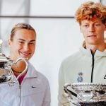 Aryna Sabalenka and Jannik Sinner, 2025