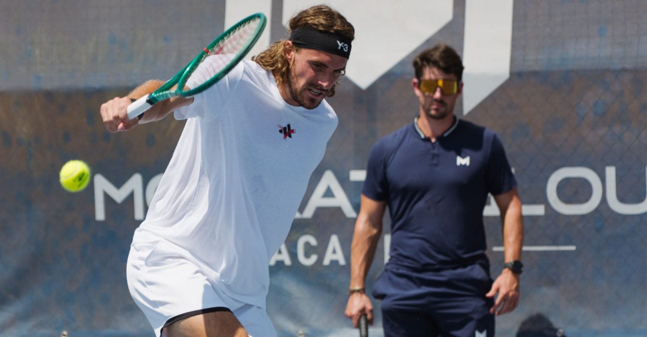 Stefanos Tsitsipas and Thmoas Perrin, 2026